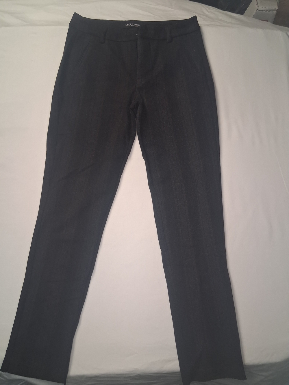 Liverpool Black Straight Leg Women's Trousers